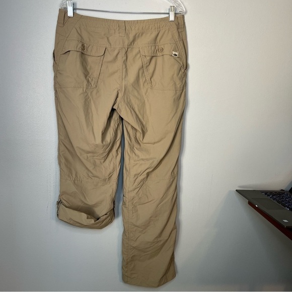 The North Face Women's Horizon II Pants Roll-Up Cuffs Relaxed Fit Beige Size 12 - Picture 10 of 16